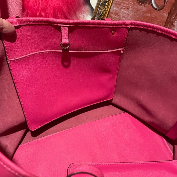 Michael Kors XXL pink leather bag - Picture 8 of 11